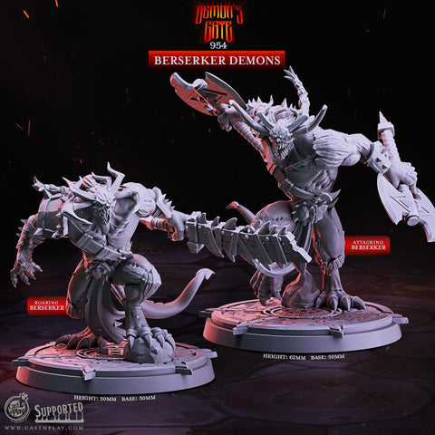 Berserker Demons by Cast N Play (Demon's Gate)