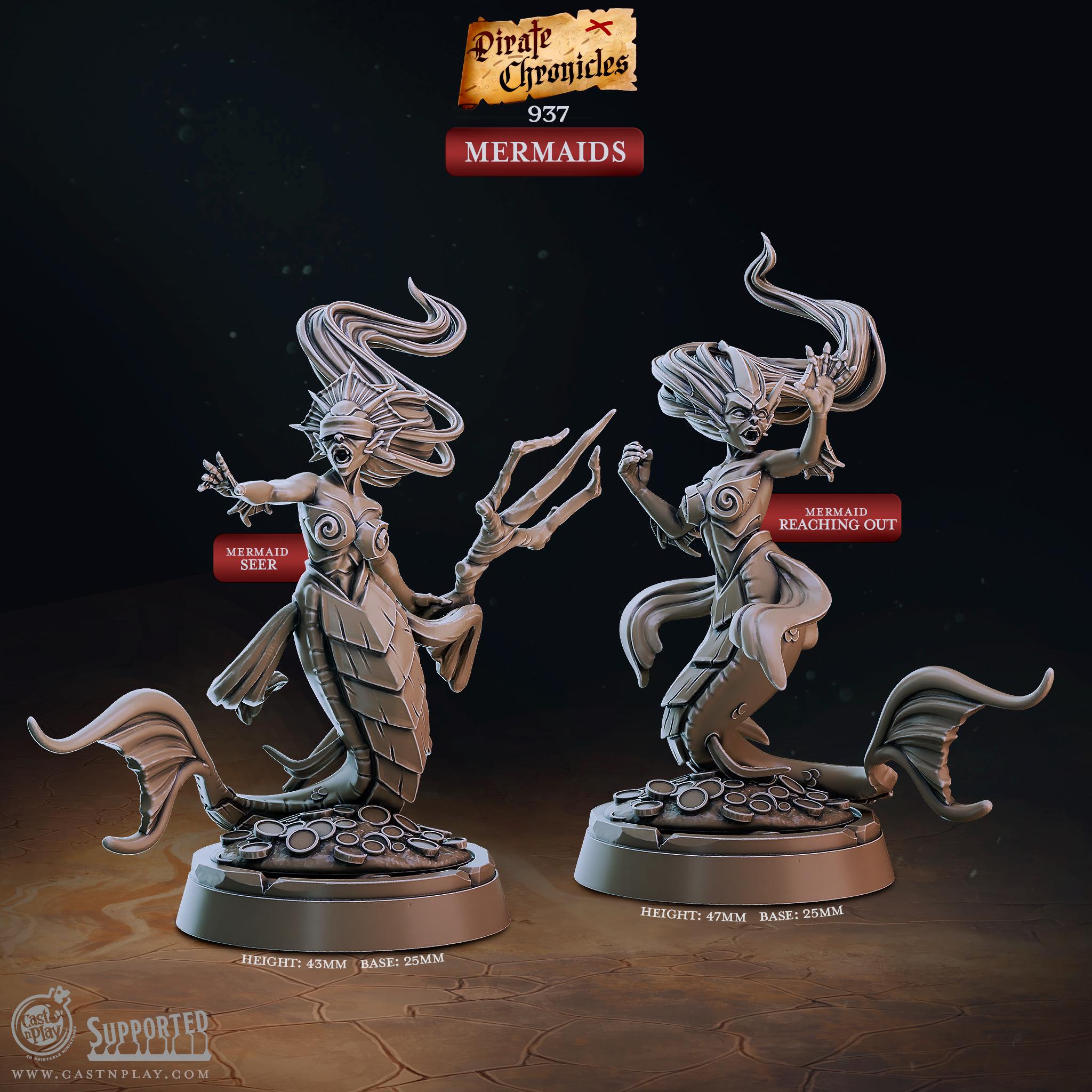 Mermaids by Cast N Play (Pirate Chronicles)