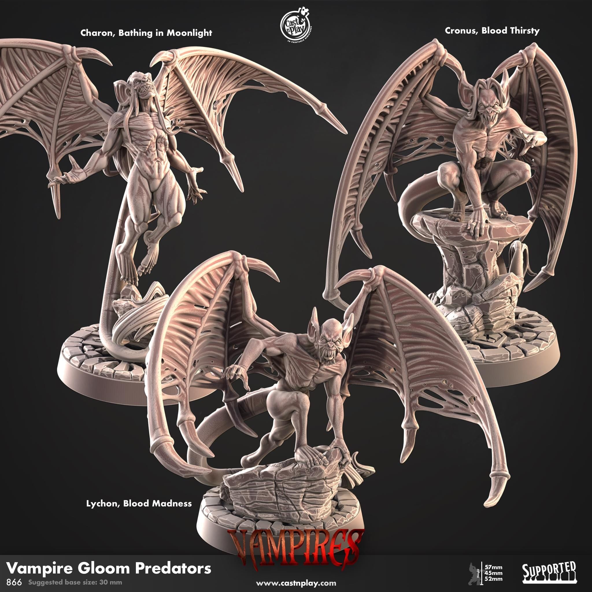Vampire Gloom Predators by Cast N Play (Vampires)