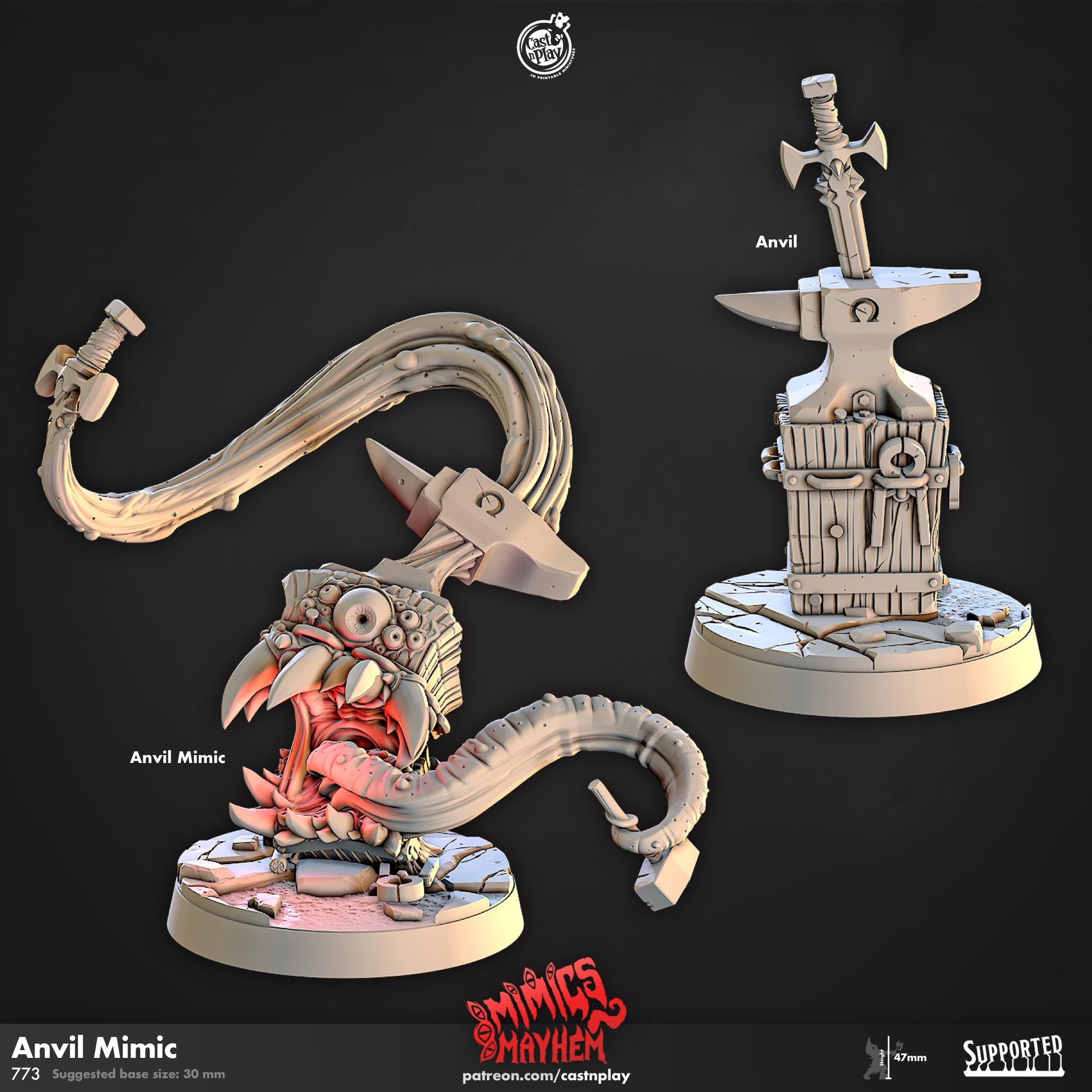 Anvil Mimic by Cast N Play (Mimic's Mayhem)