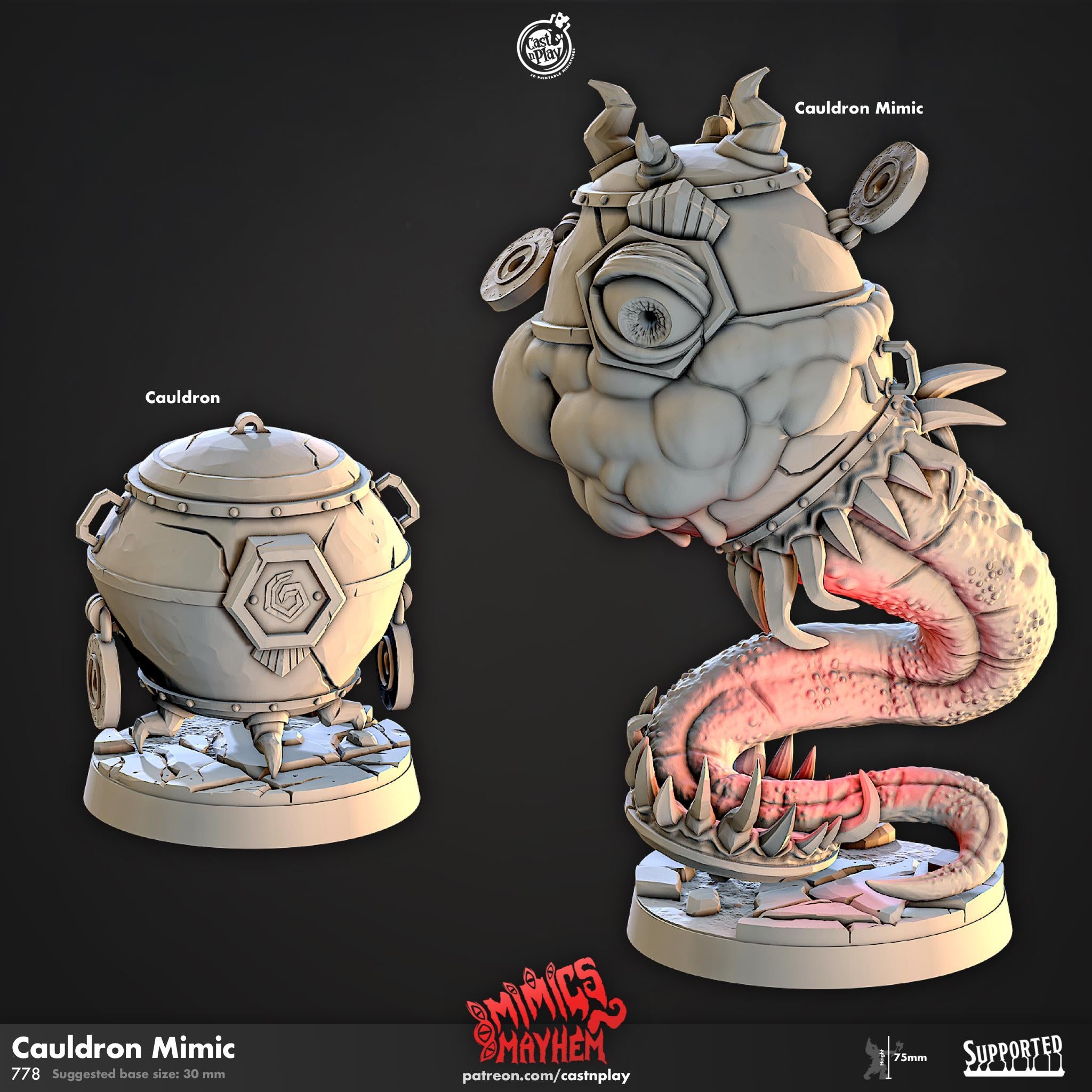 Cauldron Mimic by Cast N Play (Mimic's Mayhem)