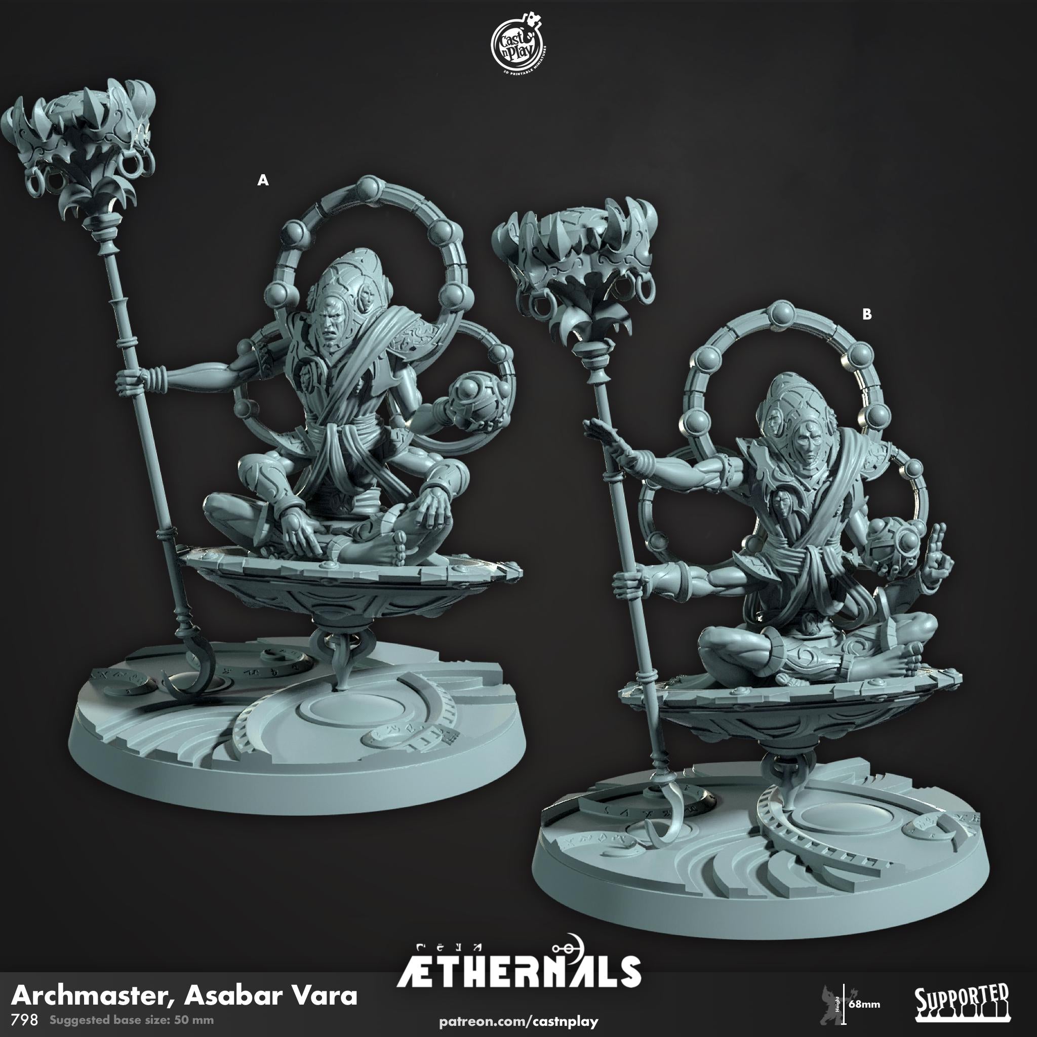Archmaster, Asabar Vara by Cast N Play (Aethernals)