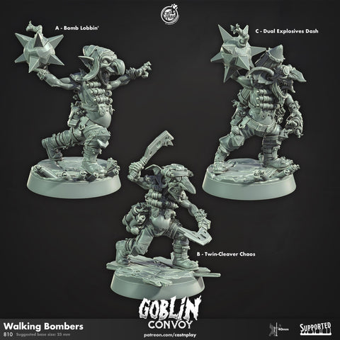 Walking Bombers by Cast N Play (Goblin Convoy)