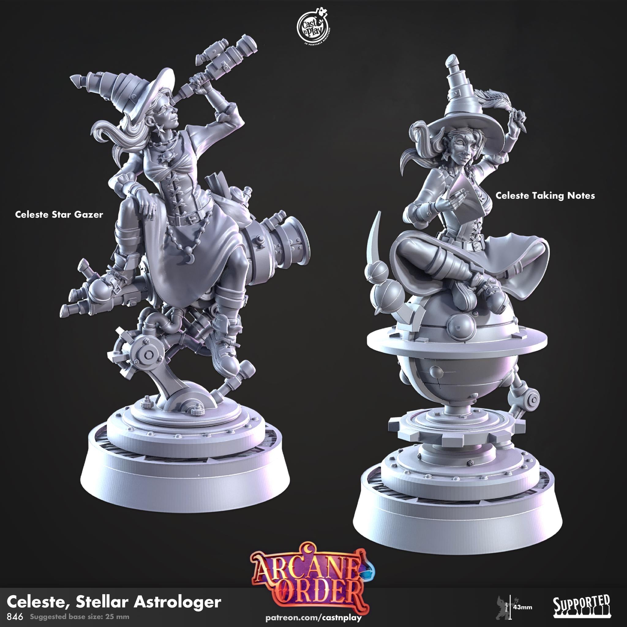 Celeste, Star Gazer by Cast N Play (Arcane Order)