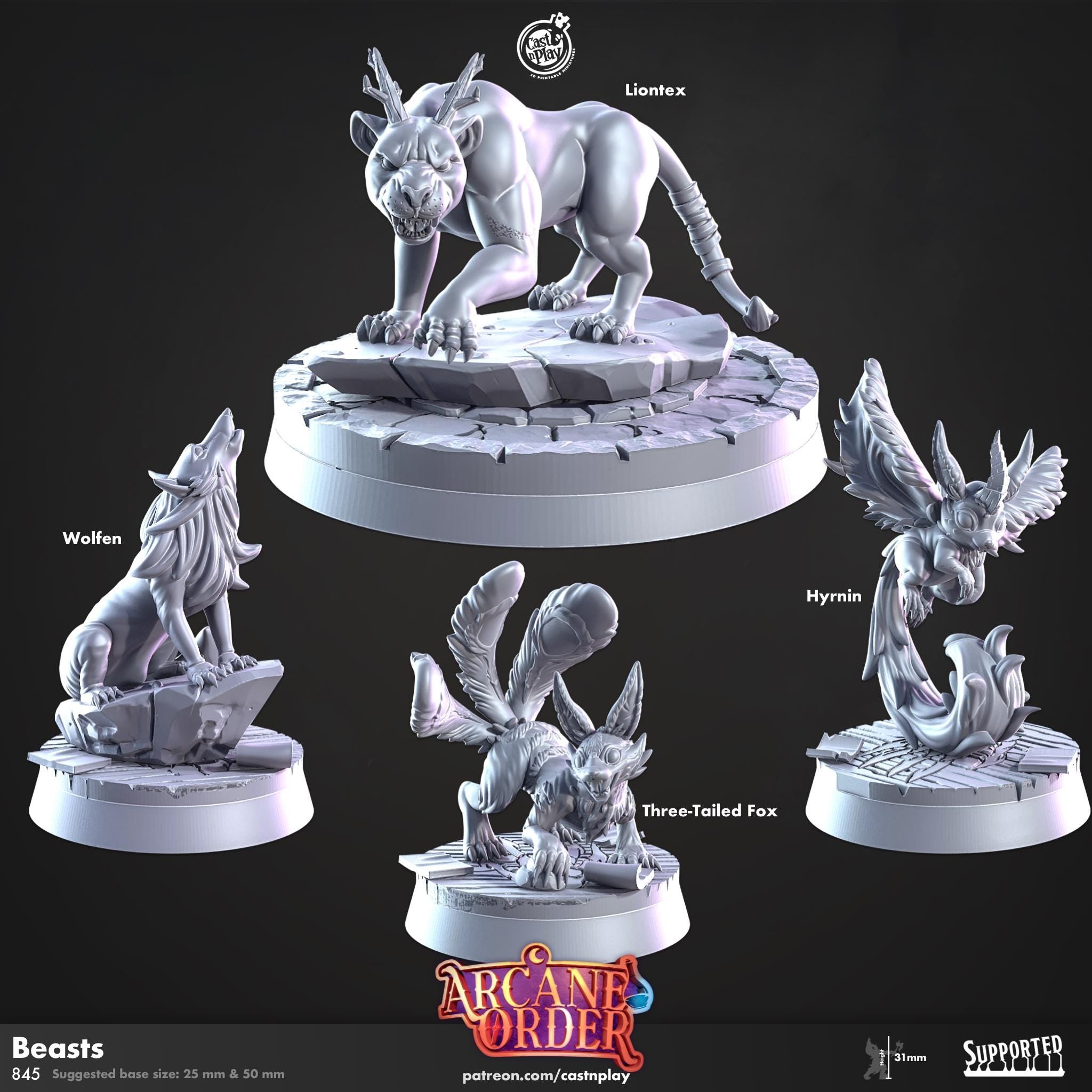 Beasts by Cast N Play (Arcane Order)