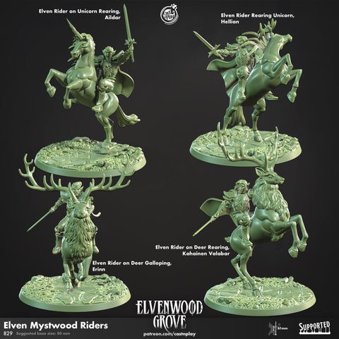Mystwood Riders by Cast N Play (Elvenwood Grove)