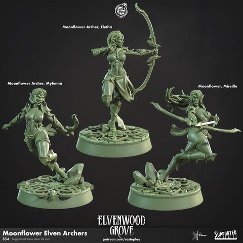 Moonflower Elven Archers by Cast N Play (Elvenwood Grove)