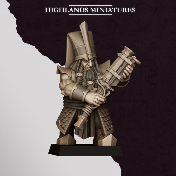 Sons of Marduk - Dwarven Shooters Unit by Highlands Miniatures