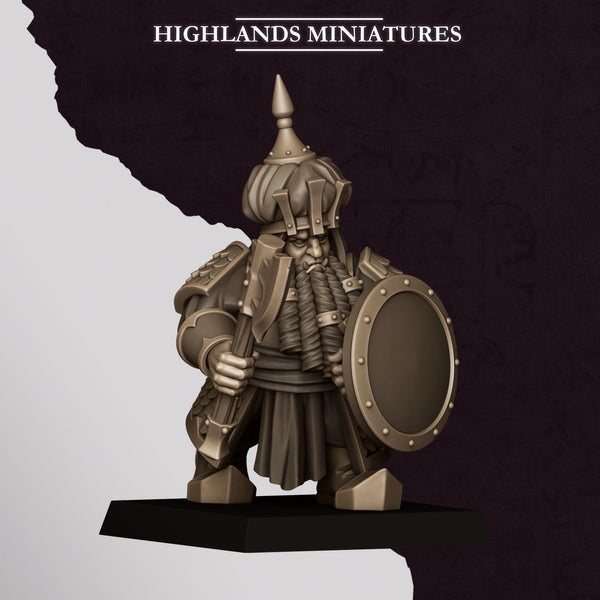 Sons of Marduk - Dwarf Warriors Unit by Highlands Miniatures