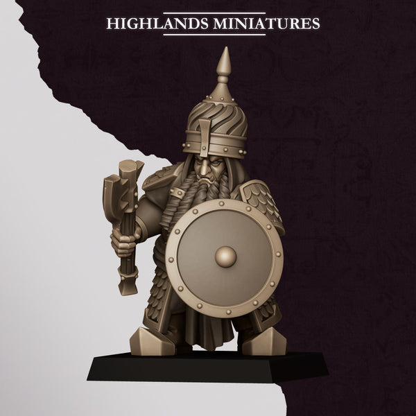 Sons of Marduk - Dwarf Warriors Unit by Highlands Miniatures