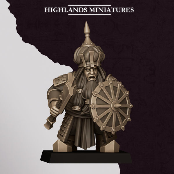 Sons of Marduk - Dwarf Warriors Unit by Highlands Miniatures