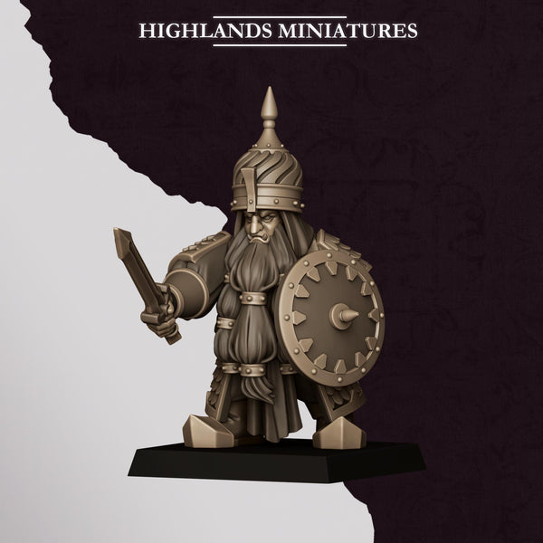 Sons of Marduk - Dwarf Warriors Unit by Highlands Miniatures