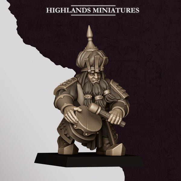 Sons of Marduk - Dwarf Warriors Unit by Highlands Miniatures