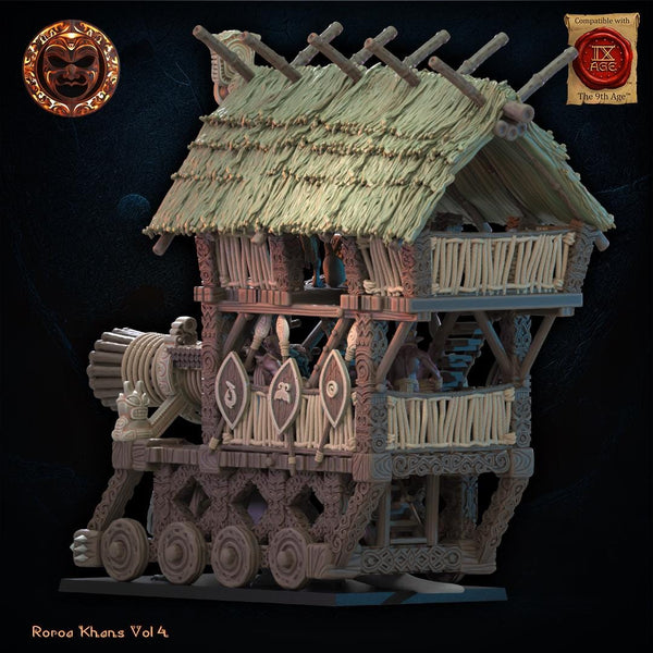 Roroa Khans - Yarablin Catapult by Lost Kingdom Miniatures