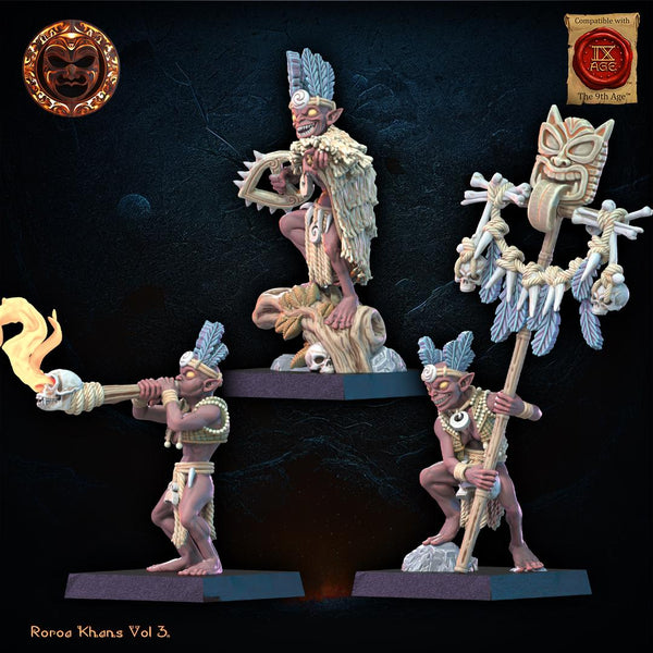 Roroa Khans - Yarablin Regiment by Lost Kingdom Miniatures