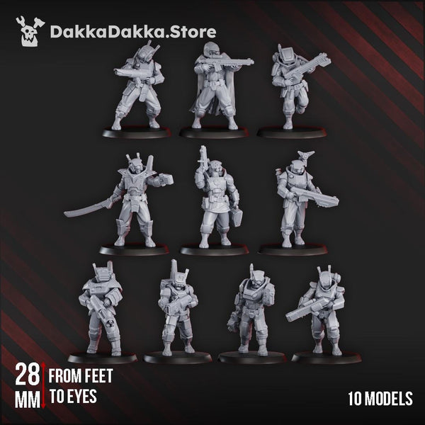 MSC Operations Team 2nd Division(Pre assembled squad) by DakkaDakka