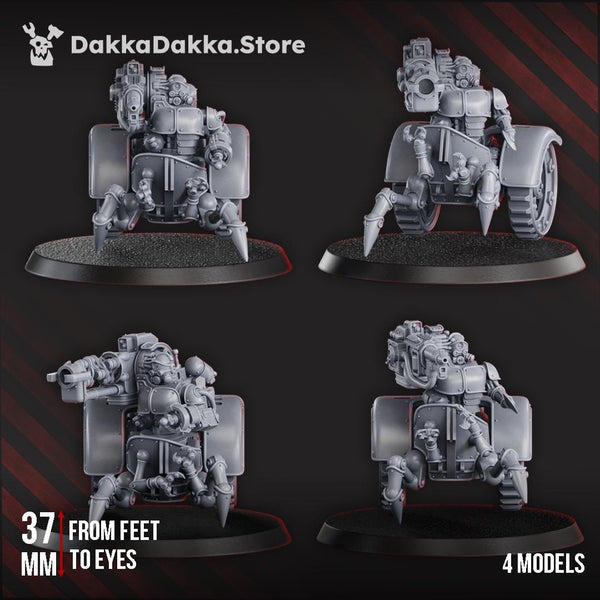 Heavy mechtaurs Squad (4 Models) by DakkaDakka
