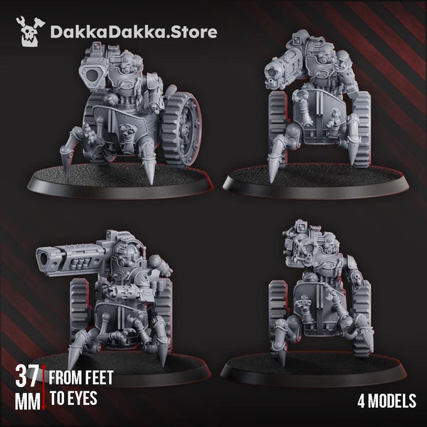 Light Mechtaurs Squad (4 Models) by DakkaDakka
