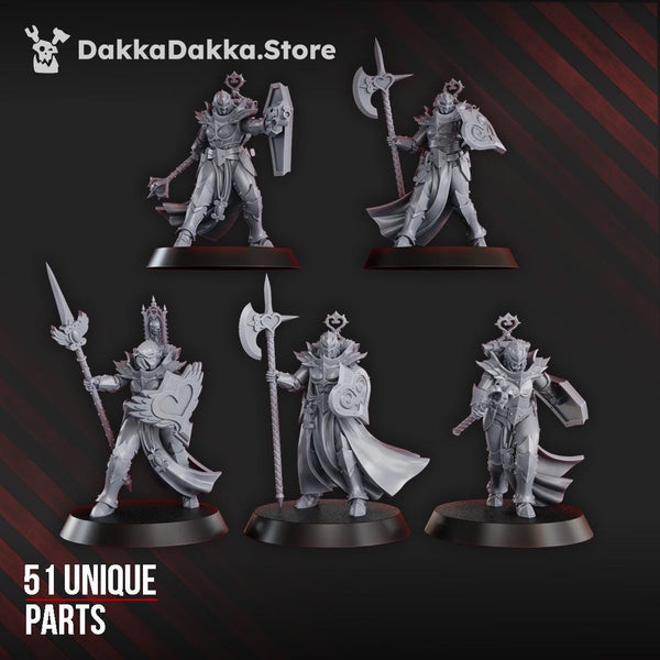 Maidens of Praesidium Squad - 5 Models (Build kit) by DakkaDakka