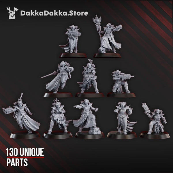 Maidens of Vengeance Squad - 10 Models (Build Kit) by DakkaDakka