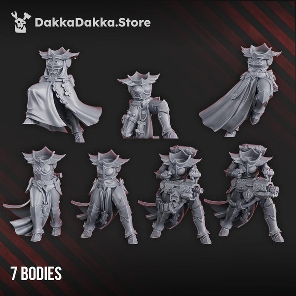 Maidens of Vengeance Squad - 10 Models (Build Kit) by DakkaDakka