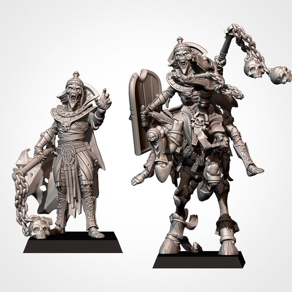 Armies of the Sand - Undead Prince / King by Txarli factory