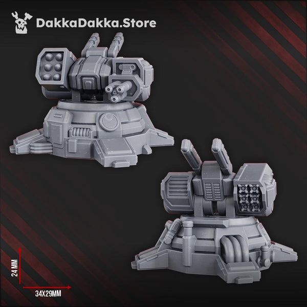 MSC Robot Planes and turret by DakkaDakka
