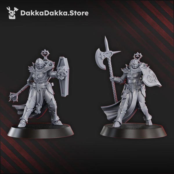 Maidens of Praesidium Squad - 5 Models (Pre assembled squad) by DakkaDakka