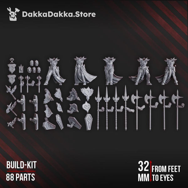 Maidens of Praesidium Squad - 5 Models (Build kit) by DakkaDakka
