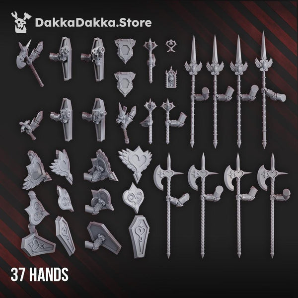 Maidens of Praesidium Squad - 5 Models (Build kit) by DakkaDakka