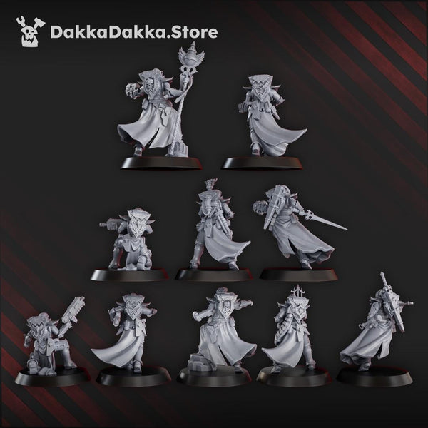 Maidens of Vengeance Squad - 10 Models (Pre assembled squad) by DakkaDakka