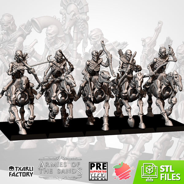Armies of the Sand - Light Cavalry by Txarli factory