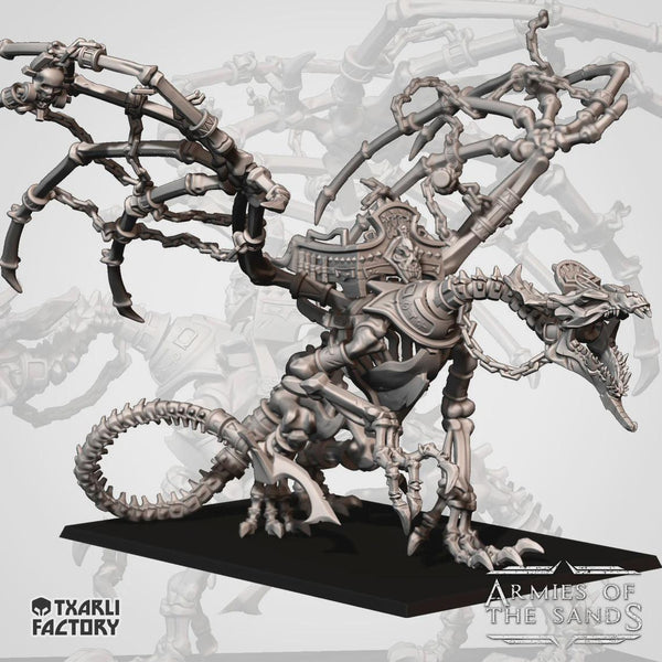 Armies of the Sand - Bone dragon by Txarli factory