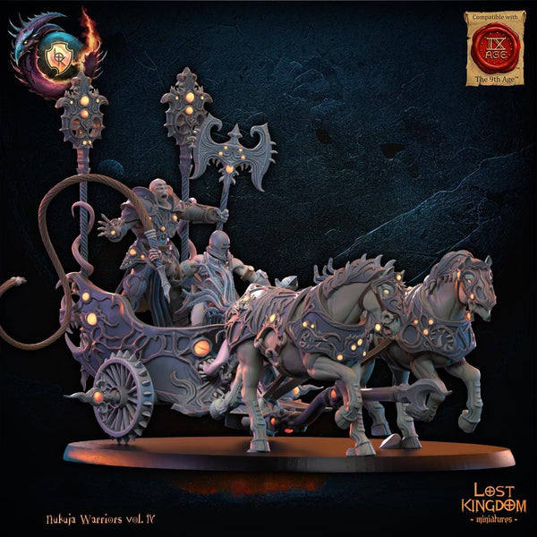 Warriors of the Dark Gods (Nukuja Warriors) - Nukuja Chariot By Lost Kingdoms
