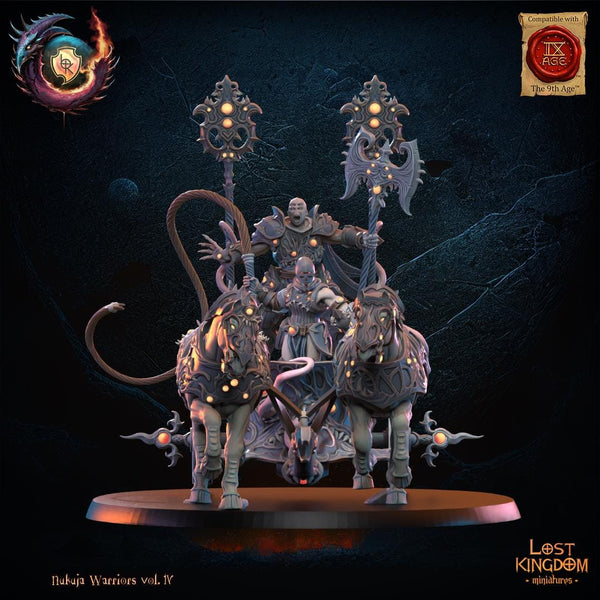Warriors of the Dark Gods (Nukuja Warriors) - Nukuja Chariot By Lost Kingdoms