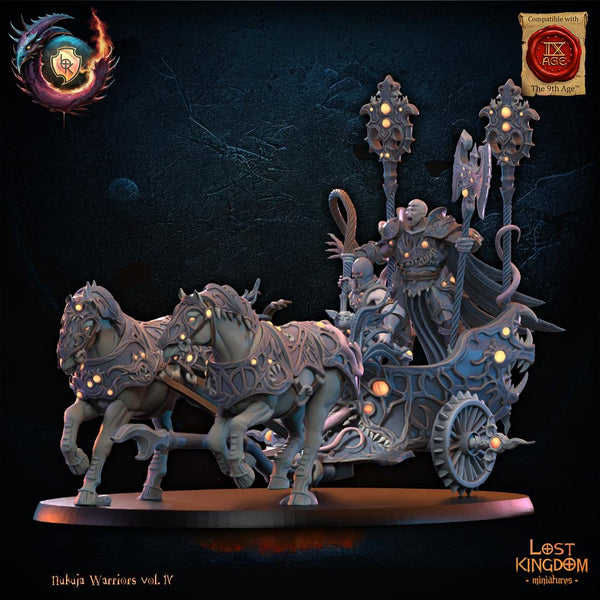 Warriors of the Dark Gods (Nukuja Warriors) - Nukuja Chariot By Lost Kingdoms