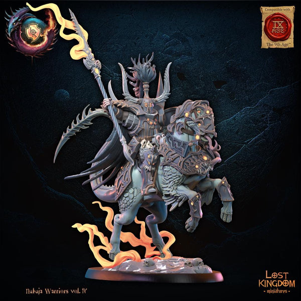 Warriors of the Dark Gods(Nukuja Warriors) - Nukuja Knight Hero by Lost Kingdom Miniature
