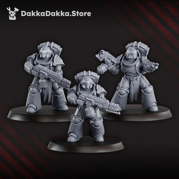 Space Knights Team Ignitium (Preassembled) by DakkaDakka
