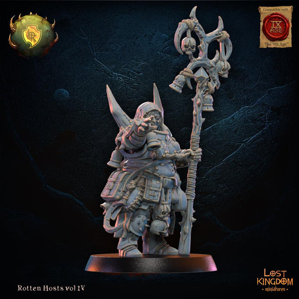 Warriors of the Dark Gods Rotten Hosts- Putrid Witch by Lost Kingdom Miniatures