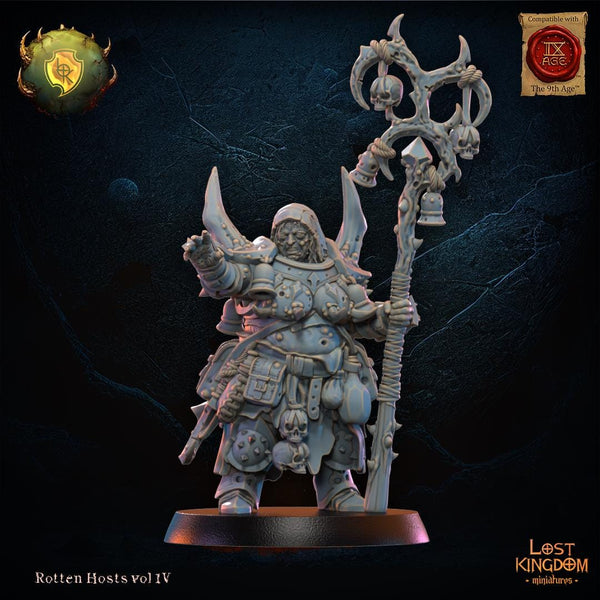 Warriors of the Dark Gods Rotten Hosts- Putrid Witch by Lost Kingdom Miniatures