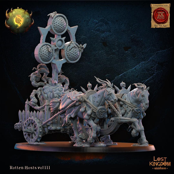 Warriors of the Dark Gods (Rotten Hosts) - Rotten Shrine by Lost Kingdom Miniature