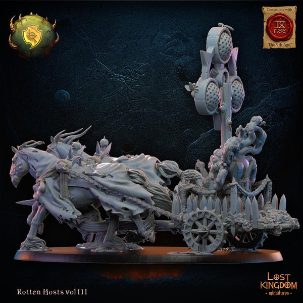Warriors of the Dark Gods (Rotten Hosts) - Rotten Shrine by Lost Kingdom Miniature