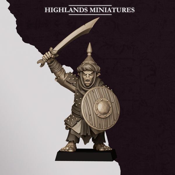Sons of Marduk - Hobgoblin Warriors Unit by Highlands Miniatures