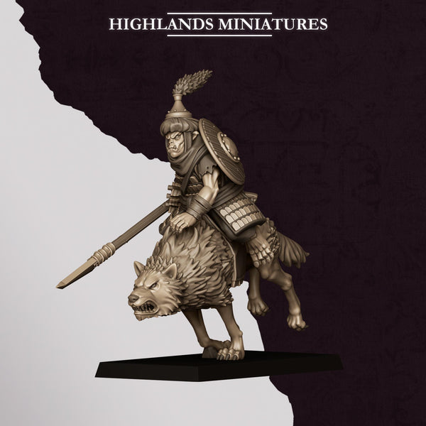 Sons of Marduk - Hobgoblin Riders unit by Highlands Miniatures