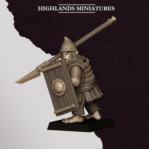 Sons of Marduk - Hobgoblin Spearman Unit by Highlands Miniatures