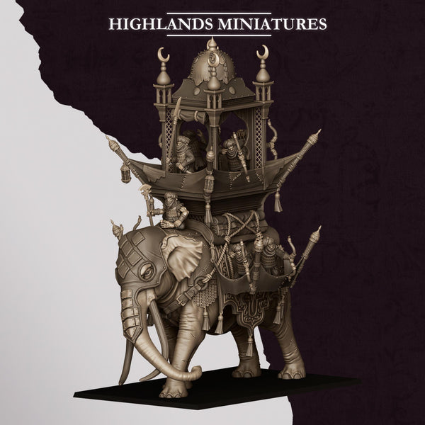Sons of Marduk - Hobgoblin War Elephant by Highlands Miniatures