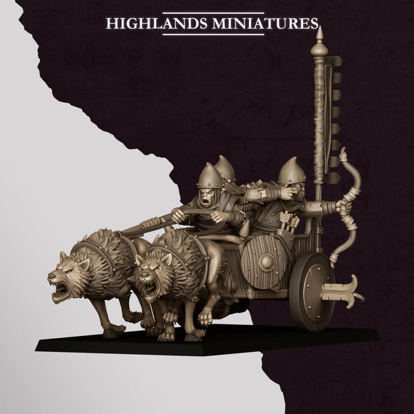 Sons of Marduk - Hobgoblin Chariot by Highlands Miniatures