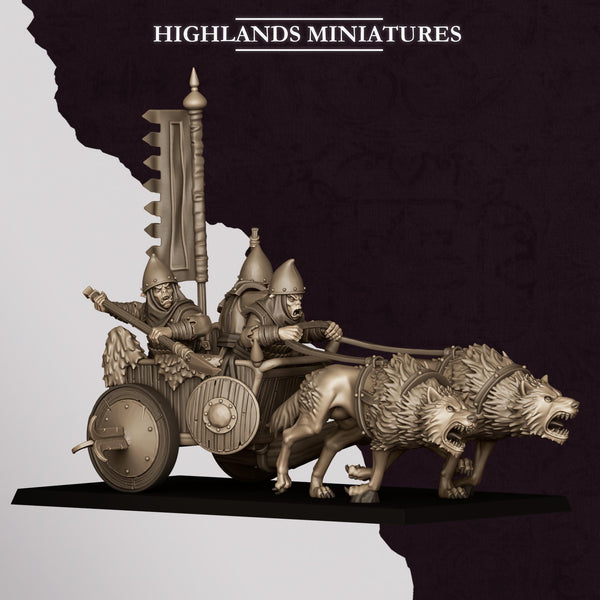 Sons of Marduk - Hobgoblin Chariot by Highlands Miniatures