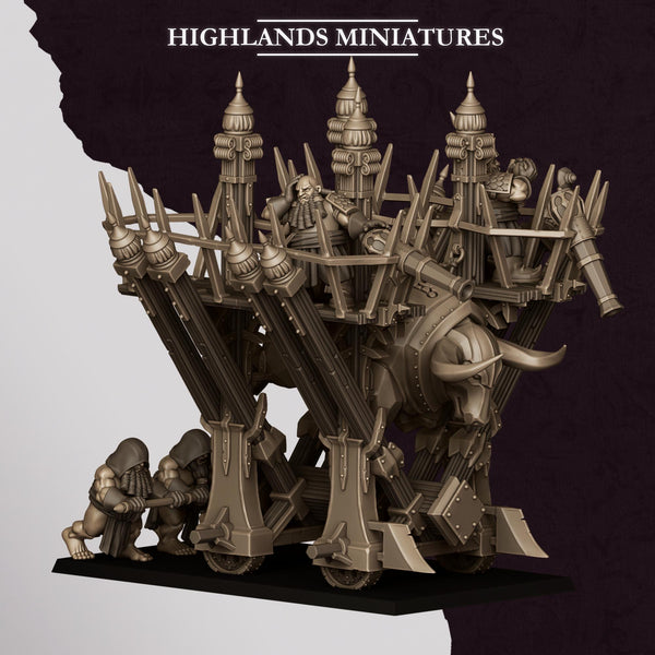 Sons of Marduk - Blazing Icon of Marduk by Highland Miniatures