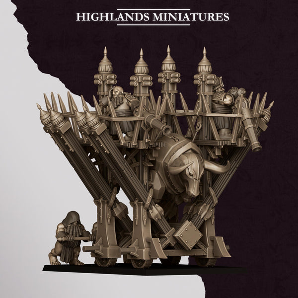 Sons of Marduk - Blazing Icon of Marduk by Highland Miniatures
